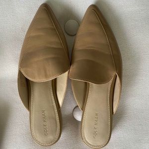 Cole Haan Beige Mules - Women's Size 7 - WORN TWICE